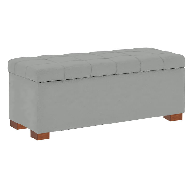 BAUL VEROE MAVISAC DOS PLAZAS COLOR PLATA - ULTRA CUERO