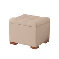 BAUL EVAN MAVISAC PEQUEÑO COLOR BEIGE - ULTRA CUERO