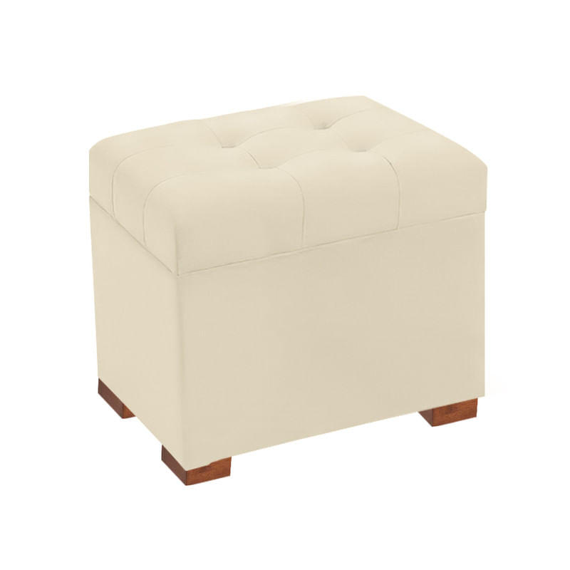 BAUL HALON MAVISAC PEQUEÑO COLOR MARFIL - ULTRA CUERO