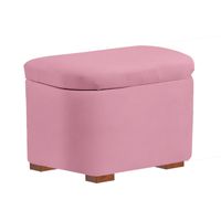 BAUL ESTHER MAVISAC PEQUEÑO COLOR ROSADO - TELA