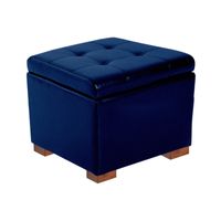 BAUL COUSTER MAVISAC PEQUEÑO COLOR AZUL NOCHE - TELA