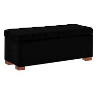 BAUL VEROE MAVISAC PLAZA QUEEN COLOR NEGRO - TELA