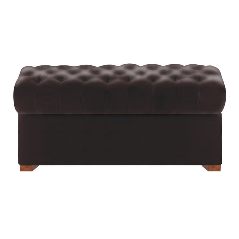 BAUL EILYN MAVISAC DOS PLAZAS COLOR CHOCOLATE - ULTRA CUERO