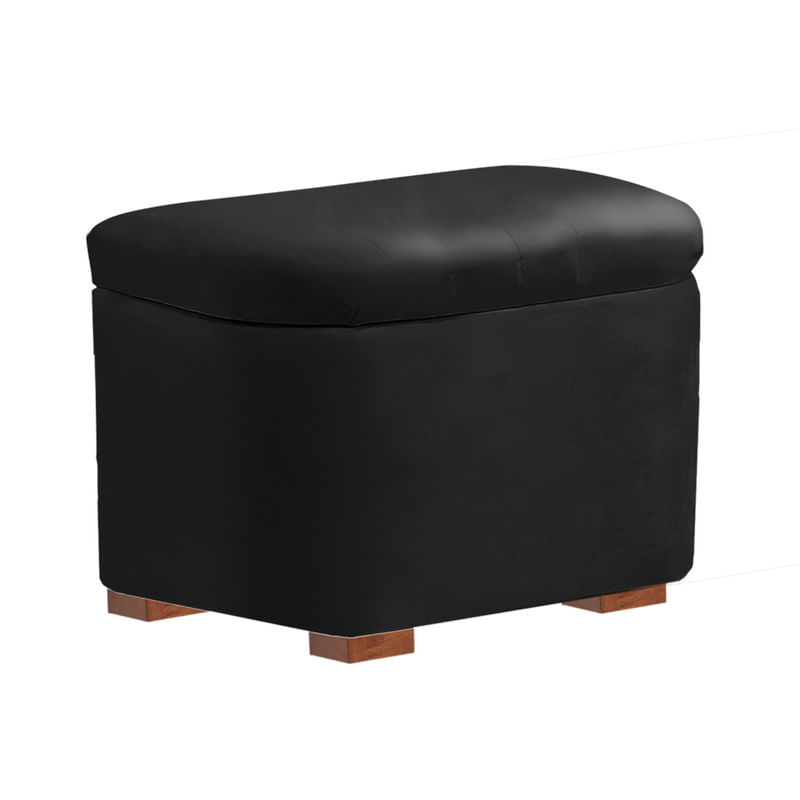 BAUL ESTHER MAVISAC PEQUEÑO COLOR NEGRO - ULTRA CUERO