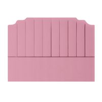CABECERA 24 KF MAVISAC PLAZA Y MEDIA COLOR ROSADO - TELA