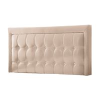 CABECERA KYBELE MAVISAC PLAZA Y MEDIA COLOR BEIGE - TELA
