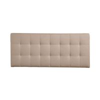 CABECERA LILY MAVISAC PLAZA Y MEDIA COLOR BEIGE - TELA