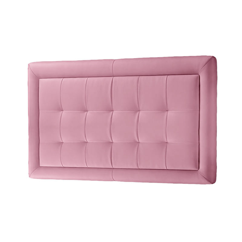 CABECERA SQUARE MAVISAC DOS PLAZAS COLOR ROSADO - TELA