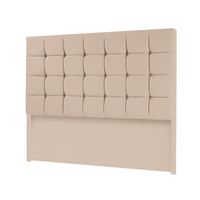 CABECERA CUBES MAVISAC DOS PLAZAS COLOR BEIGE - TELA