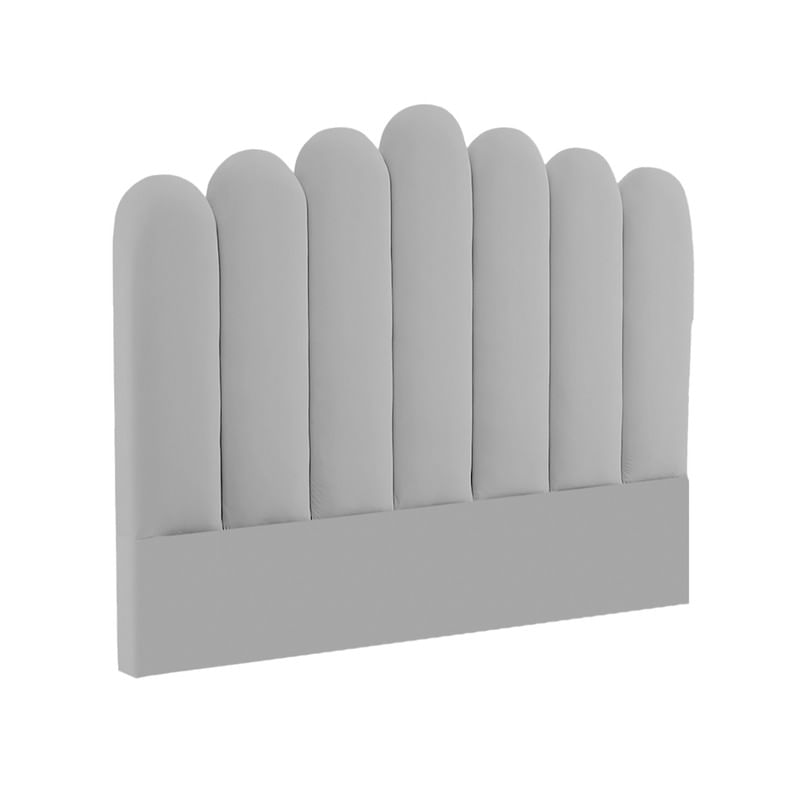 CABECERA TOV MAVISAC PLAZA QUEEN COLOR PLATA - TELA