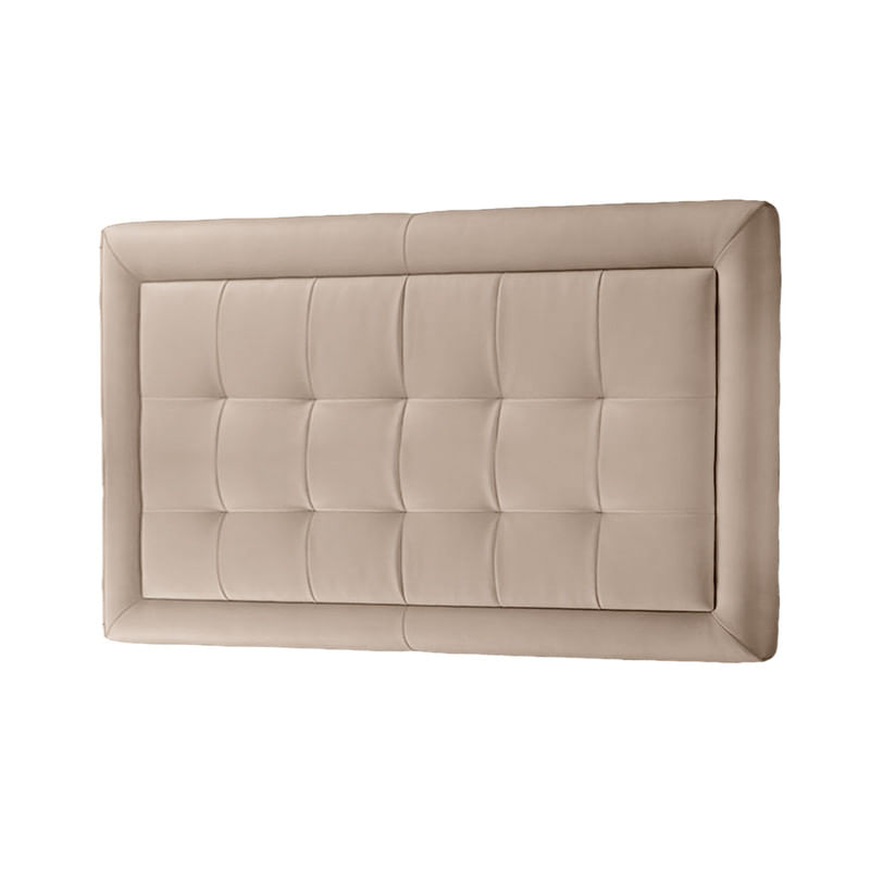 CABECERA SQUARE MAVISAC DOS PLAZAS COLOR BEIGE - TELA