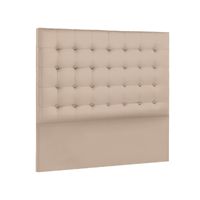 CABECERA HADES MAVISAC PLAZA KING COLOR BEIGE - TELA