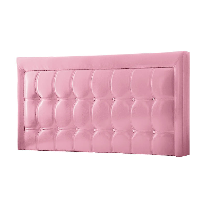 CABECERA KYBELE MAVISAC PLAZA QUEEN COLOR ROSADO - TELA