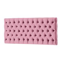 CABECERA MAJESTIC MAVISAC PLAZA Y MEDIA COLOR ROSADO - TELA