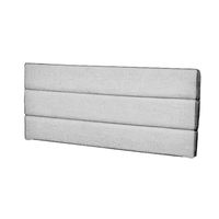 CABECERA ABRAHAM MAVISAC PLAZA KING COLOR BLANCO - ULTRA CUERO