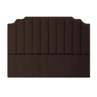 CABECERA 24 KF MAVISAC PLAZA KING COLOR CHOCOLATE - TELA