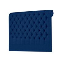 CABECERA LINEN MAVISAC PLAZA KING COLOR AZUL NOCHE - TELA