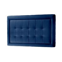 CABECERA SQUARE MAVISAC PLAZA QUEEN COLOR AZUL NOCHE - TELA