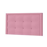 CABECERA ALEXA MAVISAC DOS PLAZAS COLOR ROSADO - TELA