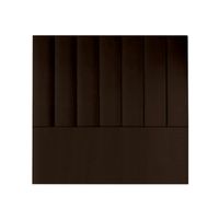 CABECERA TOSCO MAVISAC PLAZA Y MEDIA COLOR CHOCOLATE - TELA