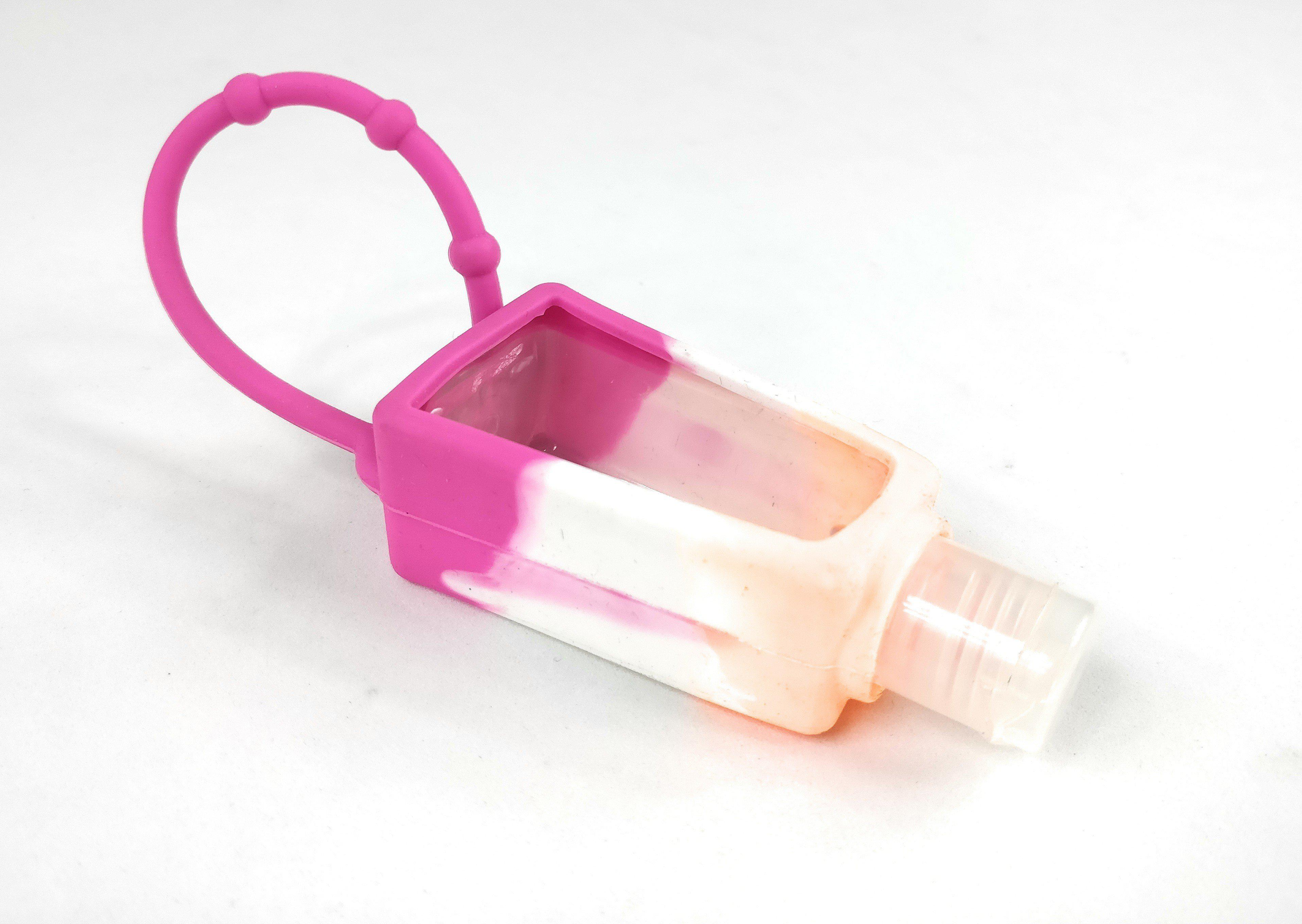 Estuche Holder Trio Color Fuksia incluye Gel