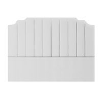 CABECERA 24 KF MAVISAC PLAZA Y MEDIA COLOR BLANCO - ULTRA CUERO
