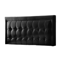 CABECERA KYBELE MAVISAC DOS PLAZAS COLOR NEGRO - TELA