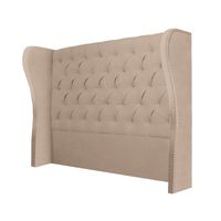 CABECERA SAFIRO MAVISAC PLAZA KING COLOR BEIGE - TELA
