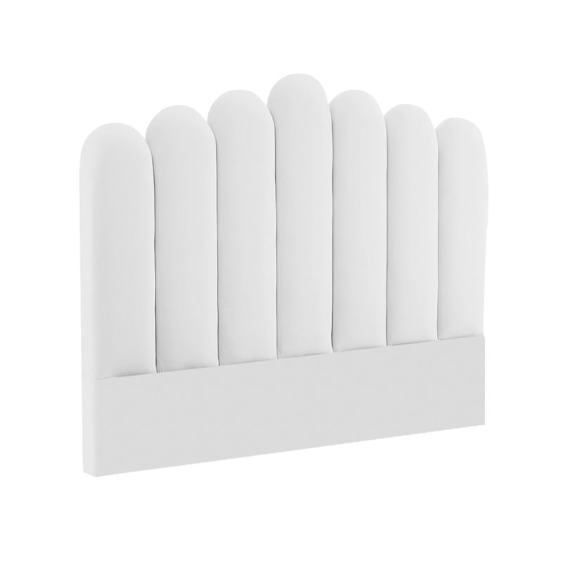 CABECERA TOV MAVISAC PLAZA Y MEDIA COLOR BLANCO - ULTRA CUERO