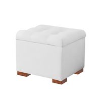 BAUL EVAN MAVISAC PEQUEÑO COLOR BLANCO - ULTRA CUERO