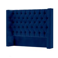 CABECERA KNIGHTSBRIDGE MAVISAC PLAZA Y MEDIA COLOR AZUL NOCHE - TELA