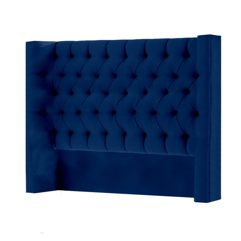 CABECERA KNIGHTSBRIDGE MAVISAC PLAZA Y MEDIA COLOR AZUL NOCHE - TELA