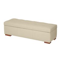 BAUL ARDECO MAVISAC PLAZA QUEEN COLOR MARFIL - TELA
