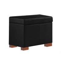 BAUL BAXTON MAVISAC PEQUEÑO COLOR NEGRO - TELA