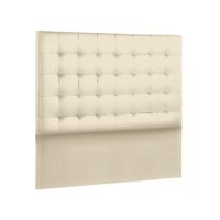 CABECERA ATENAS MAVISAC PLAZA KING COLOR MARFIL - TELA