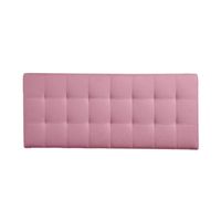 CABECERA LILY MAVISAC DOS PLAZAS COLOR ROSADO - TELA