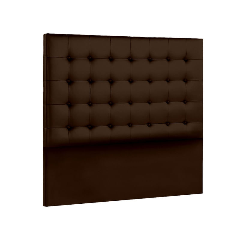 CABECERA HADES MAVISAC DOS PLAZAS COLOR CHOCOLATE - TELA