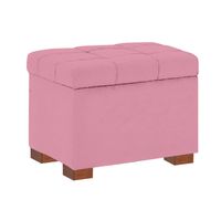 BAUL VEROE MAVISAC PEQUEÑO COLOR ROSADO - TELA