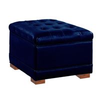BAUL DARCY MAVISAC PEQUEÑO COLOR AZUL NOCHE - TELA