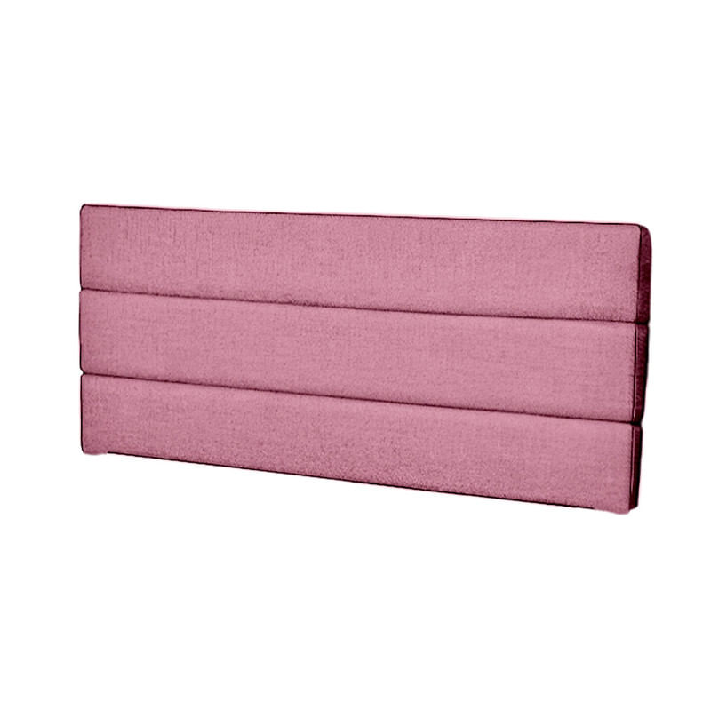 CABECERA ABRAHAM MAVISAC PLAZA KING COLOR ROSADO - TELA