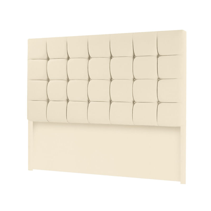 CABECERA CUBES MAVISAC PLAZA QUEEN COLOR MARFIL - TELA