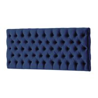 CABECERA MAJESTIC MAVISAC PLAZA QUEEN COLOR AZUL NOCHE - TELA