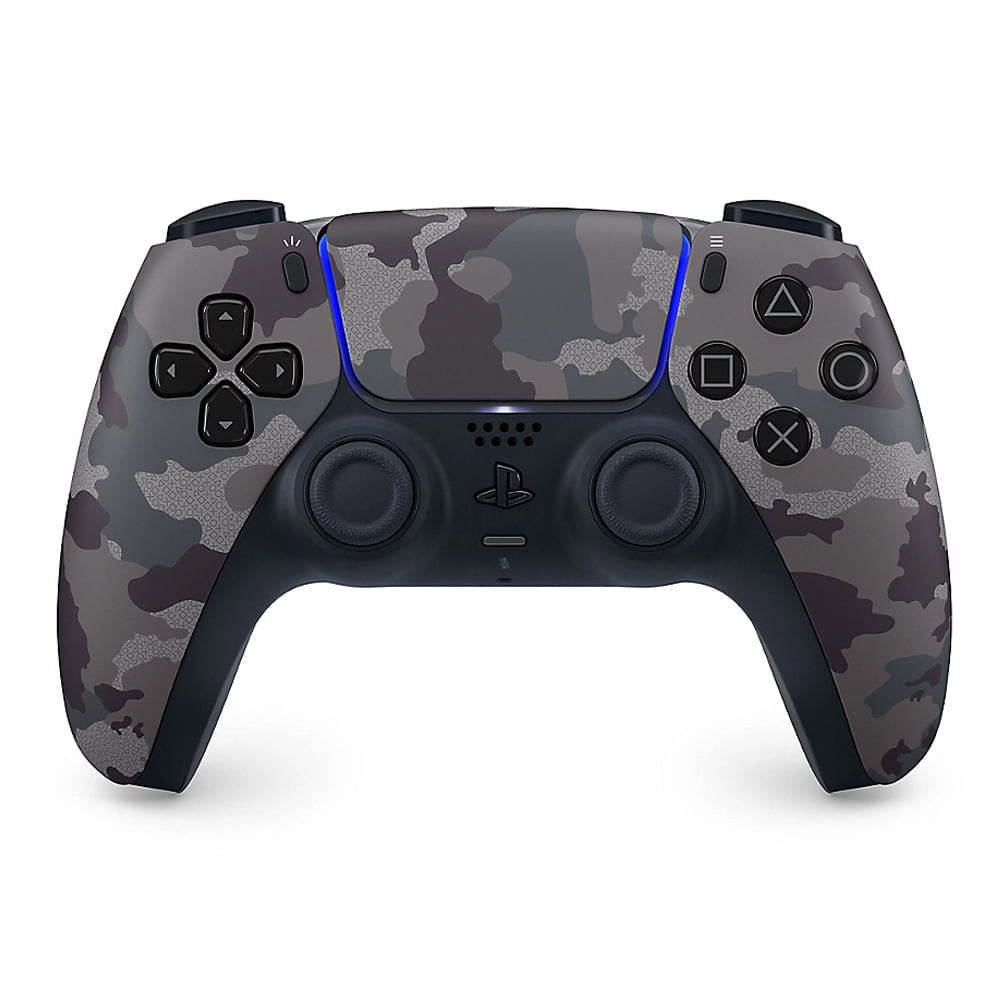Mando Playstation 5 Dualsense color gris camuflaje
