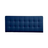 CABECERA LILY MAVISAC PLAZA KING COLOR AZUL NOCHE - TELA
