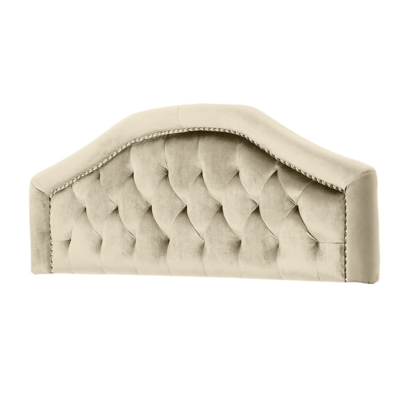 CABECERA REINA MAVISAC PLAZA QUEEN COLOR MARFIL - TELA