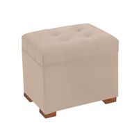 BAUL HALON MAVISAC PEQUEÑO COLOR BEIGE - ULTRA CUERO