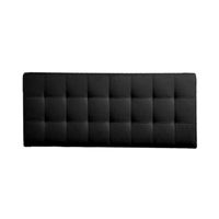 CABECERA LILY MAVISAC PLAZA Y MEDIA COLOR NEGRO - TELA