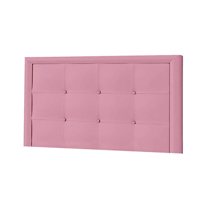 CABECERA ALEXA MAVISAC PLAZA Y MEDIA COLOR ROSADO - TELA