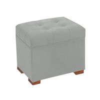 BAUL HALON MAVISAC PEQUEÑO COLOR PLATA - ULTRA CUERO