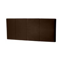 CABECERA LUAP DE AMBAR MAVISAC DOS PLAZAS COLOR CHOCOLATE - TELA